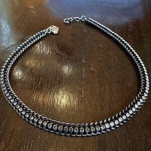 Stella and Dot Hematite Cupchain Choker / Bracelet
